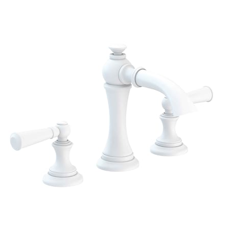 Newport Brass Widespread Lavatory Faucet in Matte White 2450-52